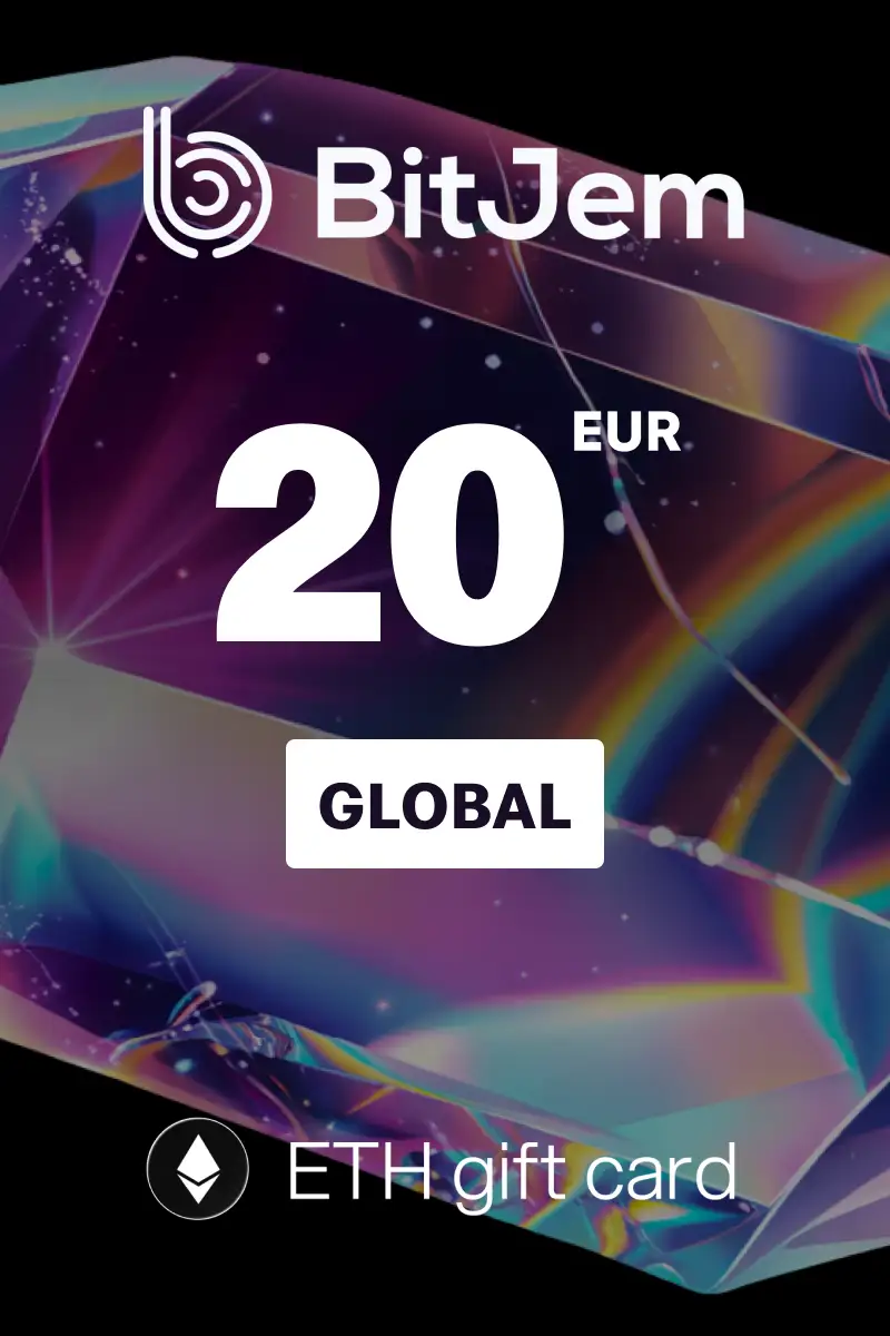 BitJem (ETH) 20 EUR Crypto Gift Card (Global) - Digital Key