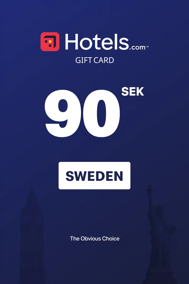 Hotels.com 90 SEK Gift Card (Sweden) - Digital Key