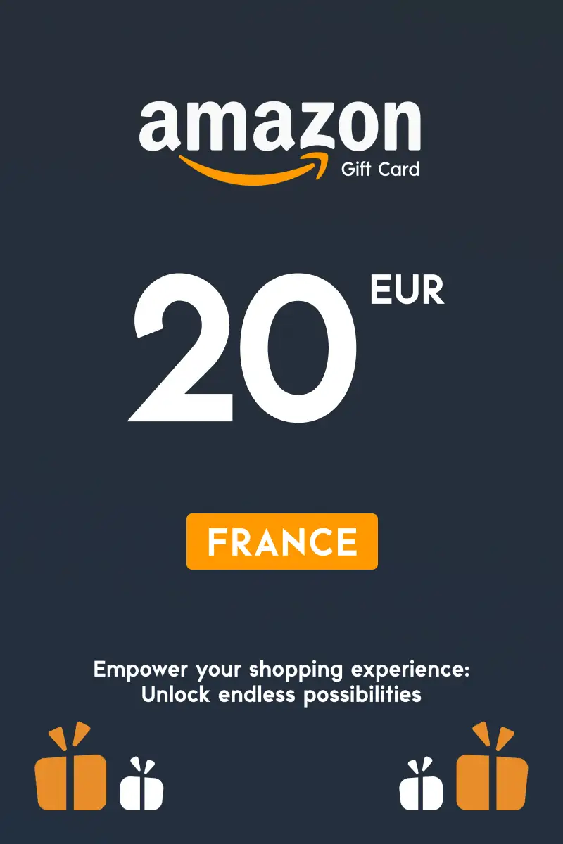 Amazon 20 EUR Gift Card (France) - Digital Key