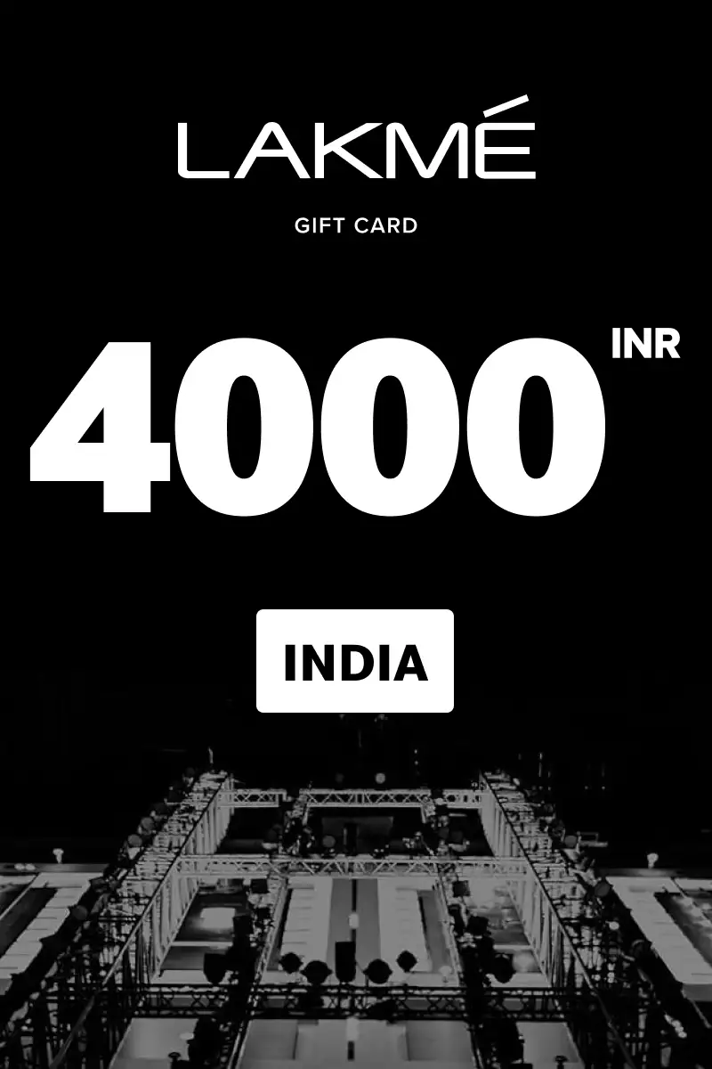 Lakme Salon 4000 INR Gift Card (India) - Digital Key