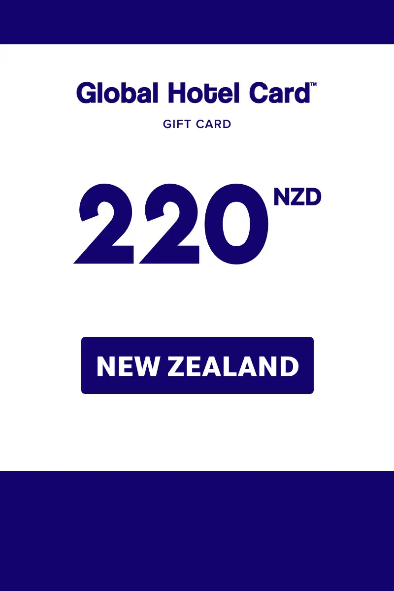 Global Hotel Card 220 NZD Gift Card (New Zealand) - Digital Key