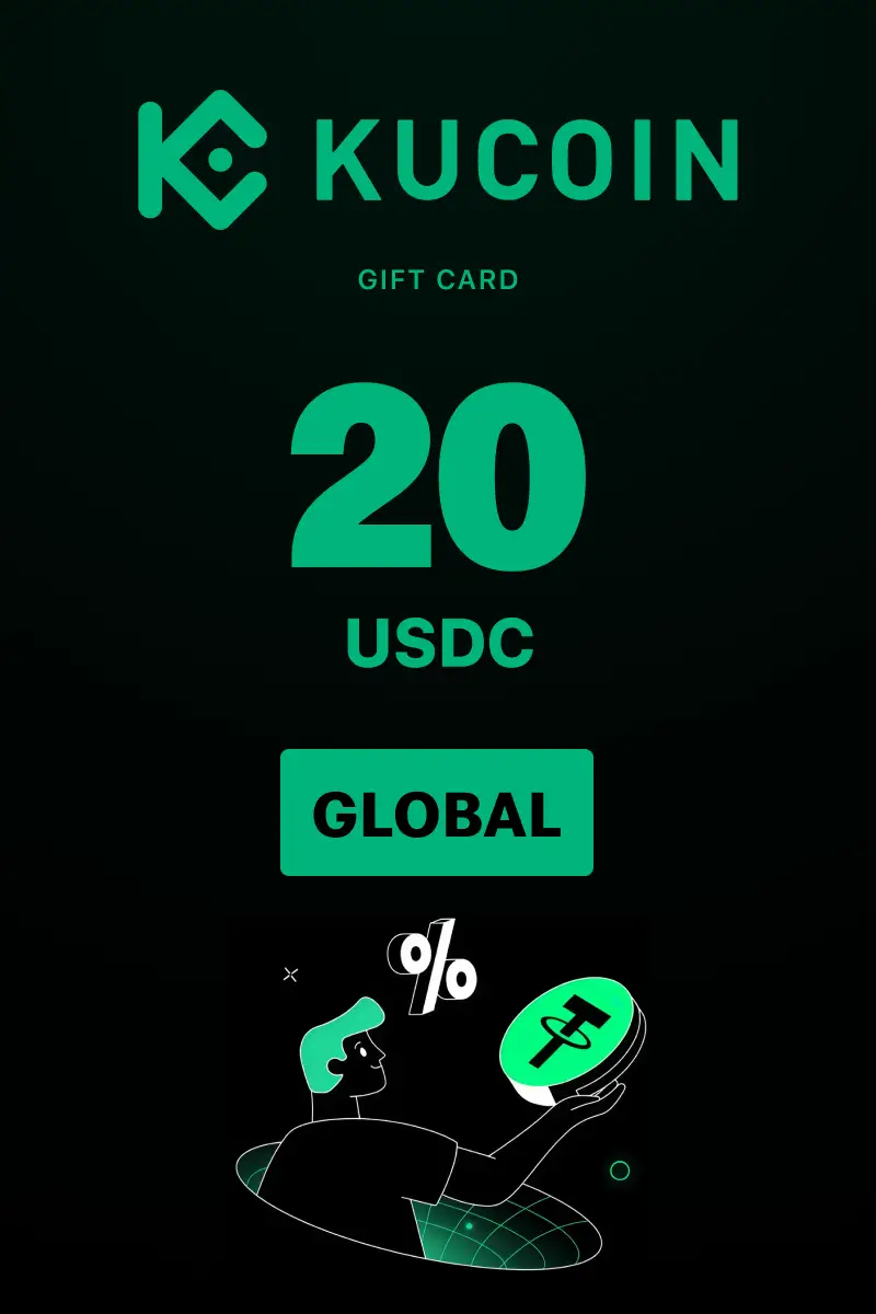 KuCoin Gift Card 20 USDC Gift Card (Global) - Digital Key