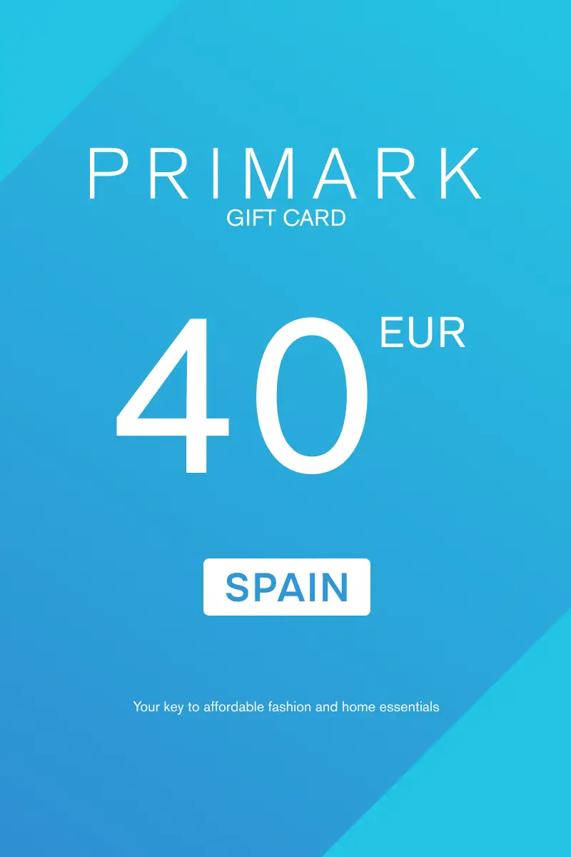 Primark 40 EUR Gift Card (Spain) - Digital Key