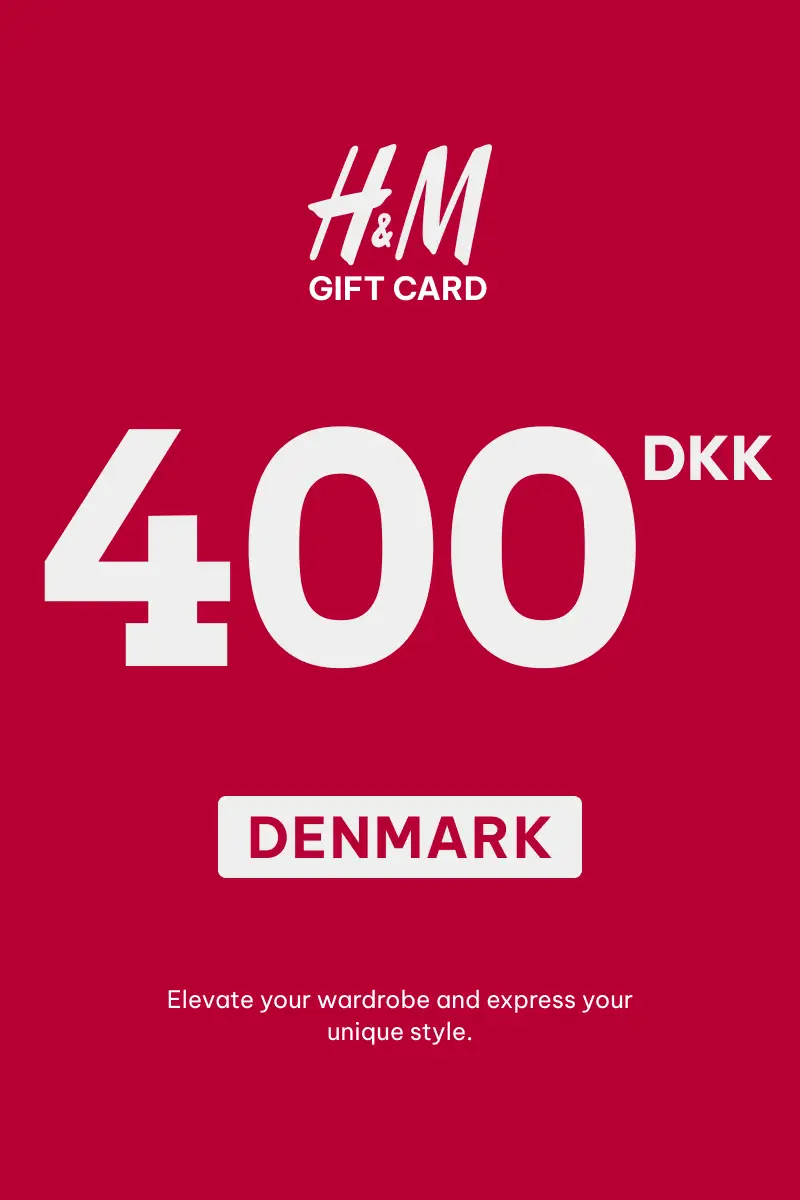 HandM 400 DKK Gift Card (Denmark) - Digital Key