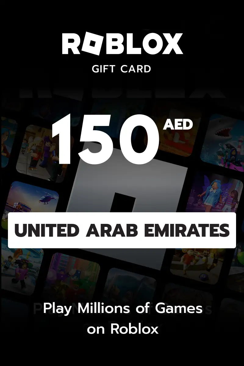 Roblox 150 AED Gift Card (United Arab Emirates) - Digital Key