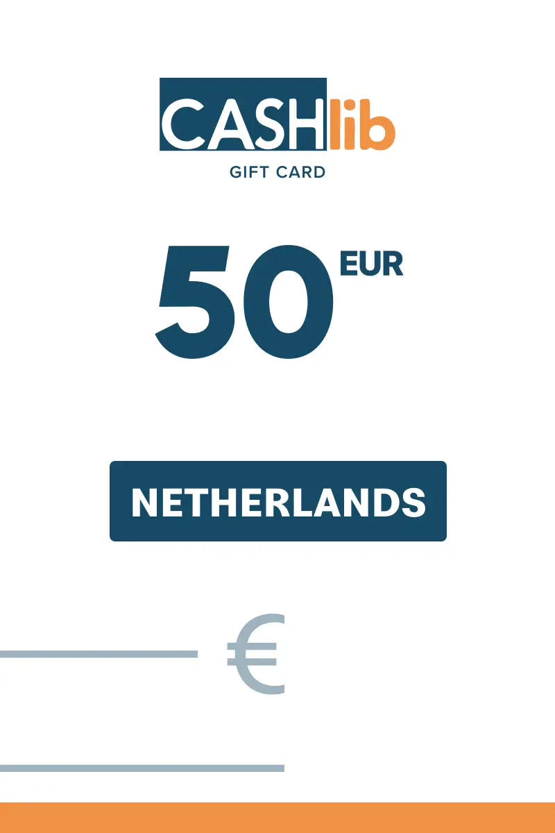 CASHlib 50 EUR Gift Card (Netherlands) - Digital Key