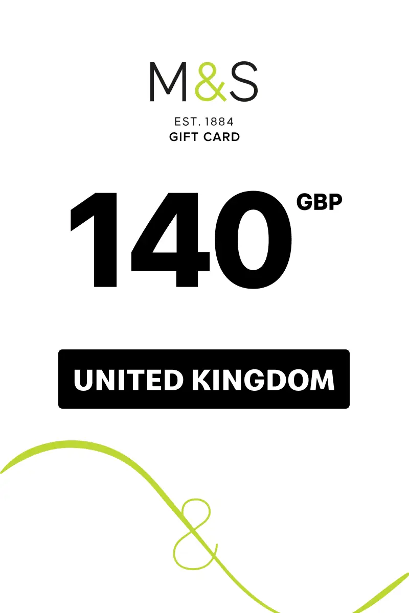 Marks and Spencer 140 GBP Gift Card (United Kingdom) - Digital Key