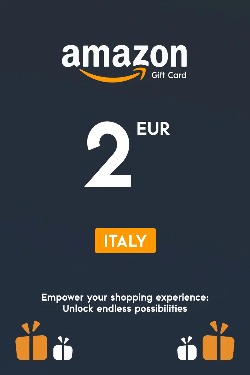 Amazon 2 EUR Gift Card (Italy) - Digital Key
