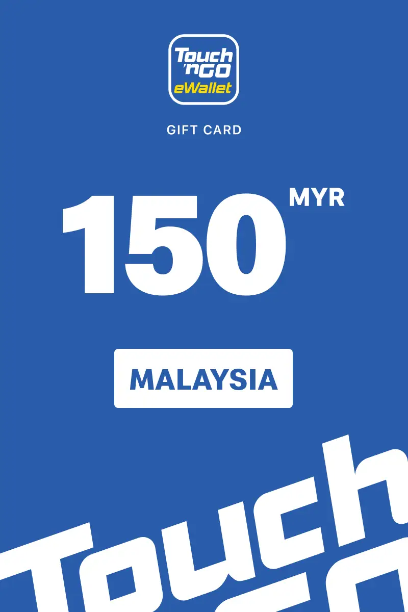 Touch n Go eWallet 150 MYR Gift Card (Malaysia) - Digital Key