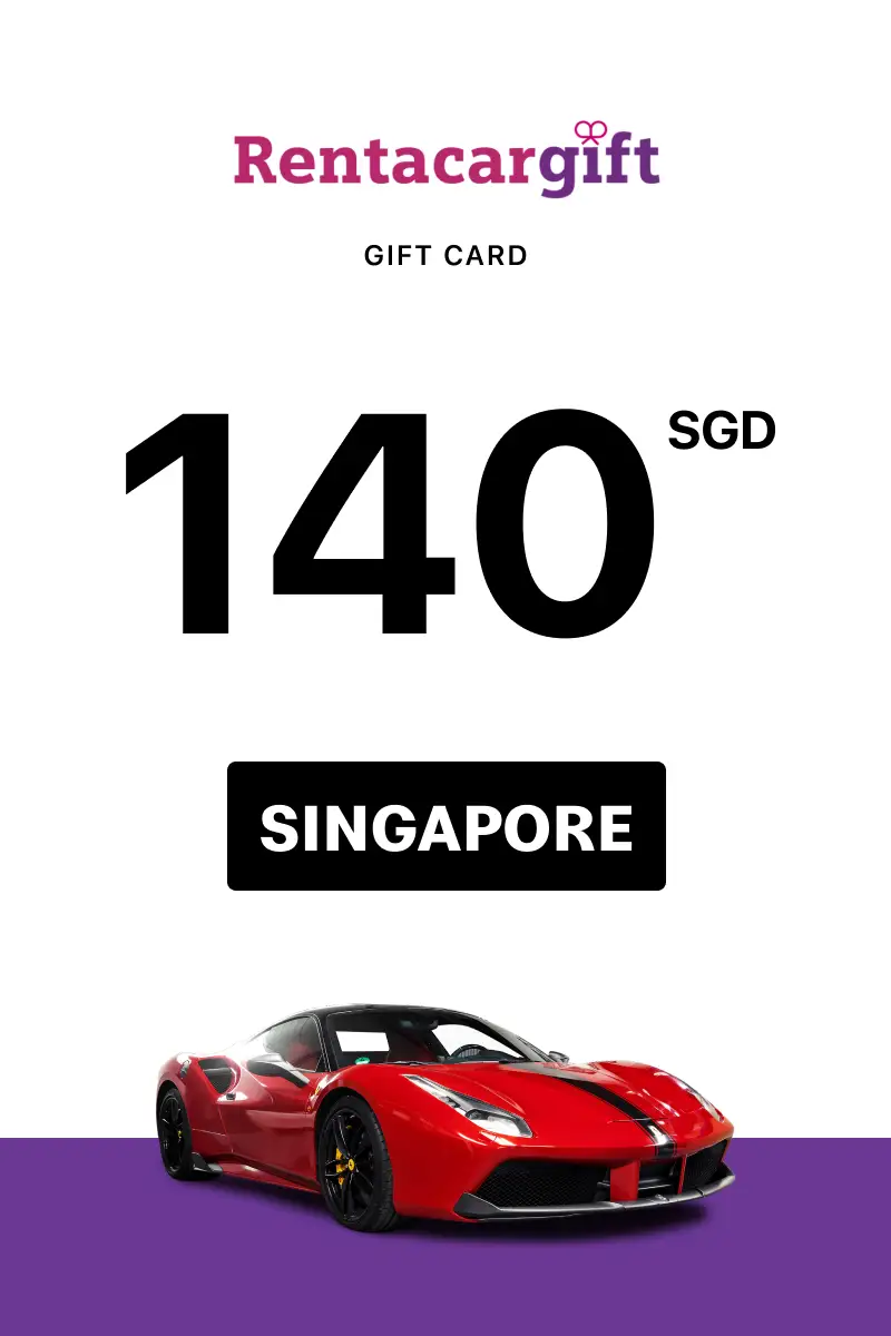 RentaCar Gift 140 SGD Gift Card (Singapore) - Digital Key