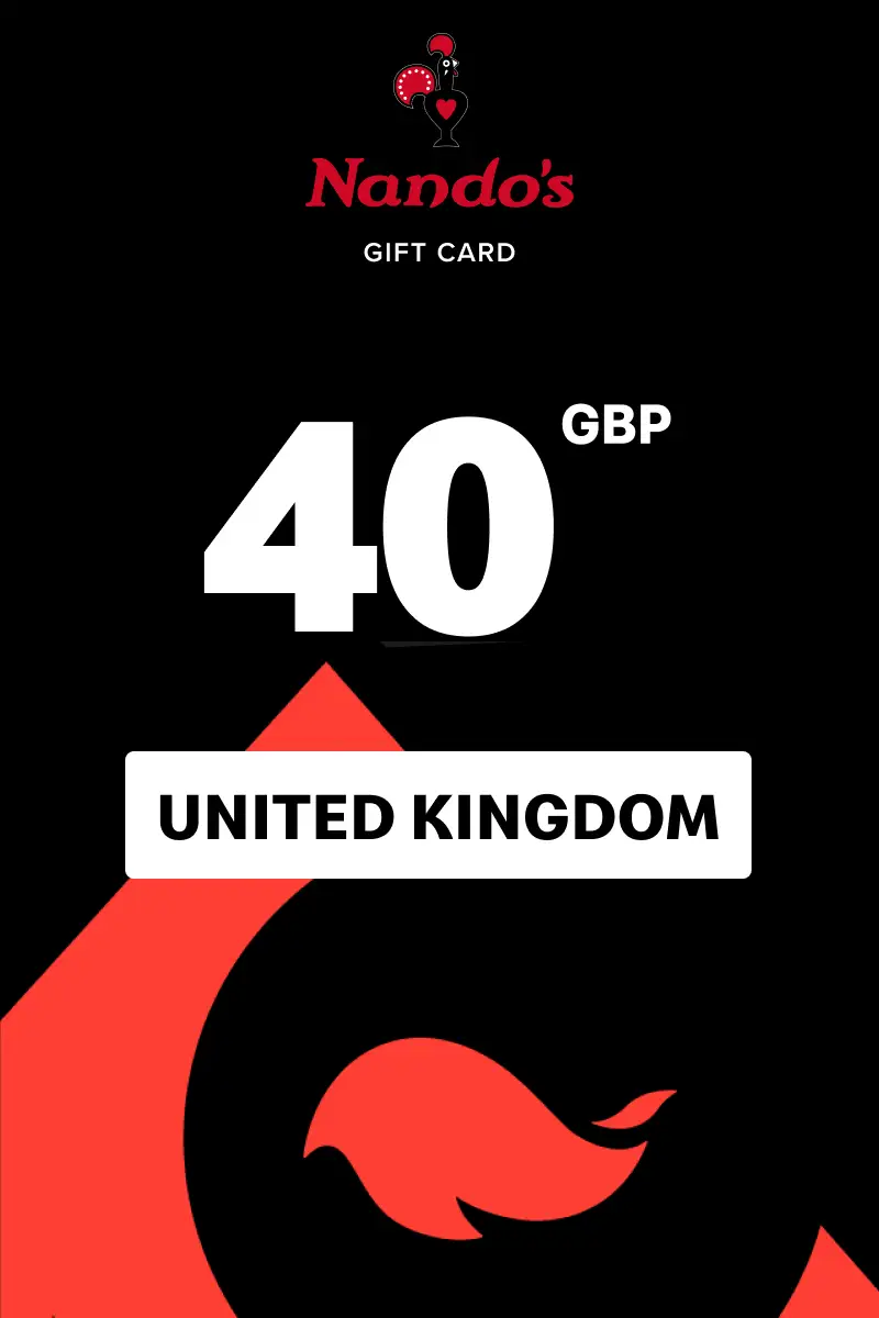 Nando's 40 GBP Gift Card (United Kingdom) - Digital Key