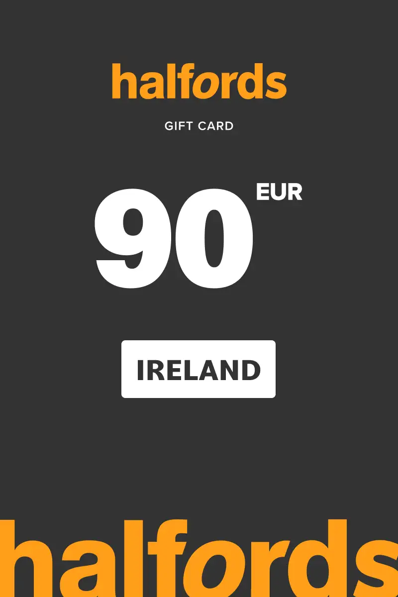 Halfords 90 EUR Gift Card (Ireland) - Digital Key
