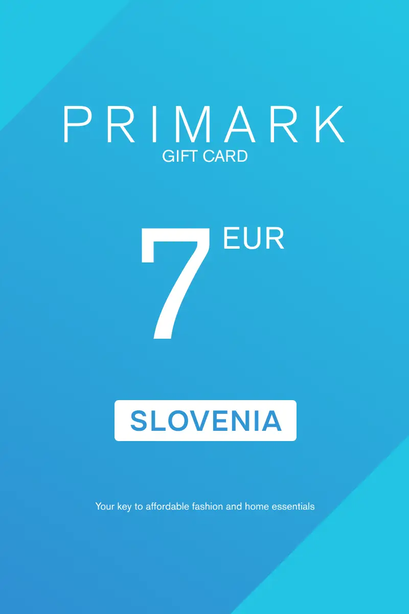 Primark 7 EUR Gift Card (Slovenia) - Digital Key