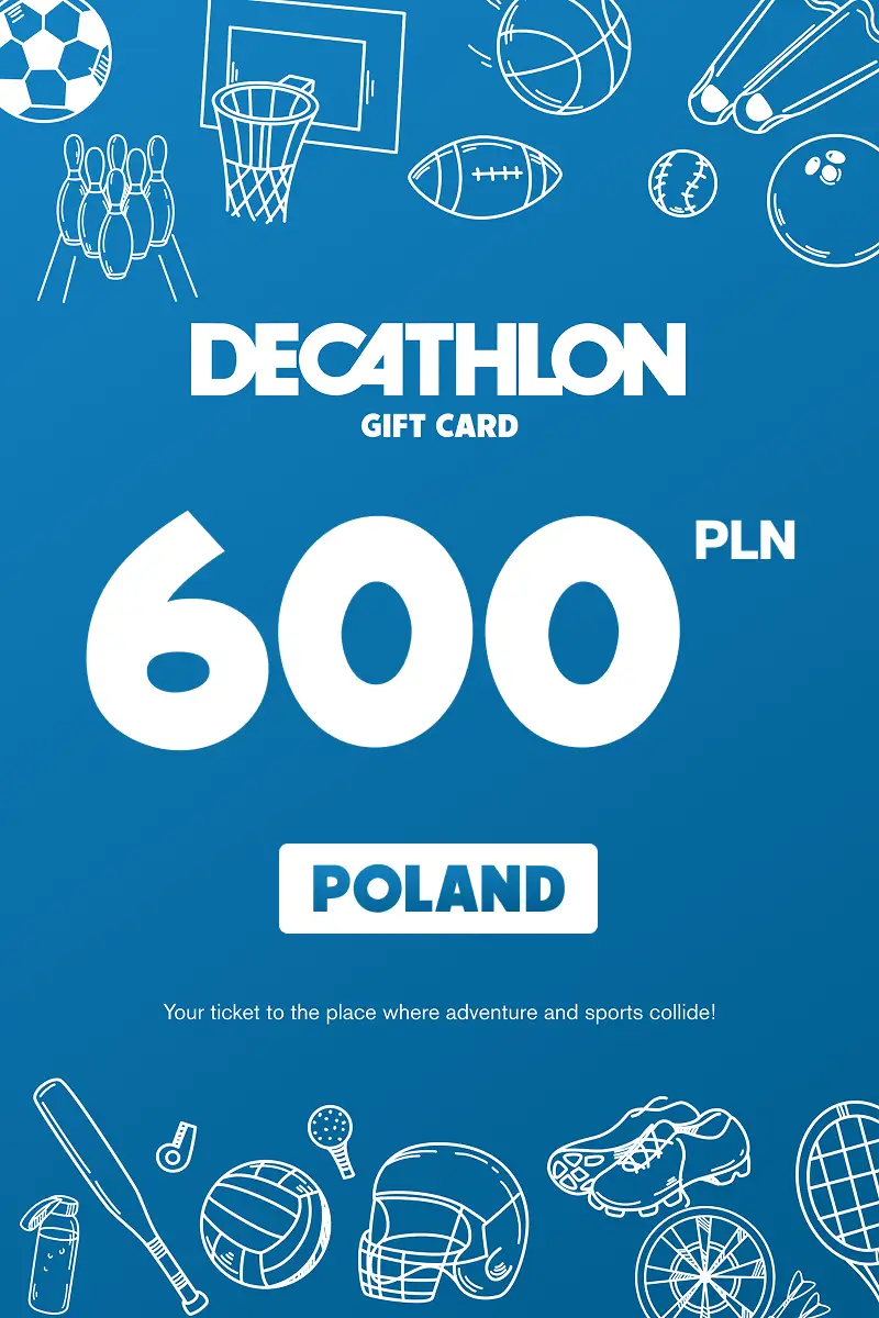 Decathlon 600 PLN Gift Card (Poland) - Digital Key