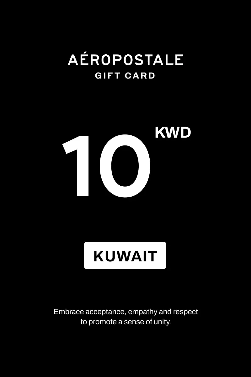 Aeropostale 10 KWD Gift Card (Kuwait) - Digital Key