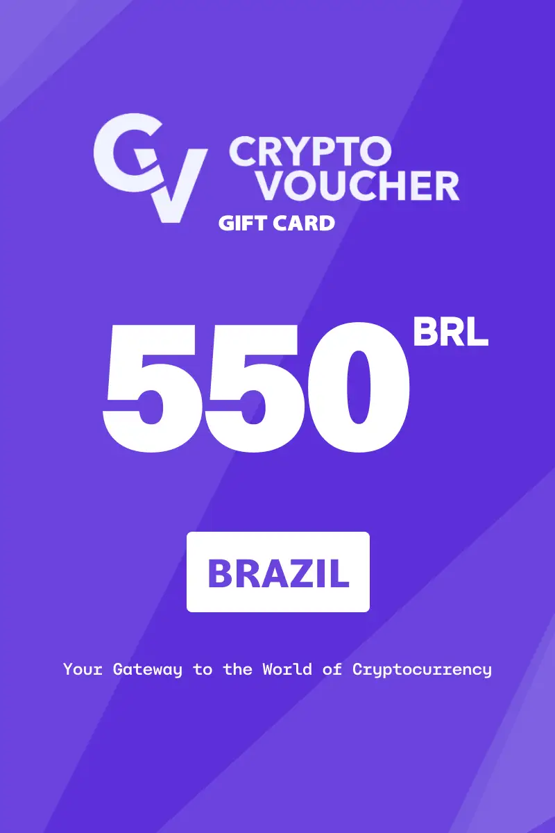 Crypto Voucher 550 BRL Gift Card (Brazil) - Digital Key