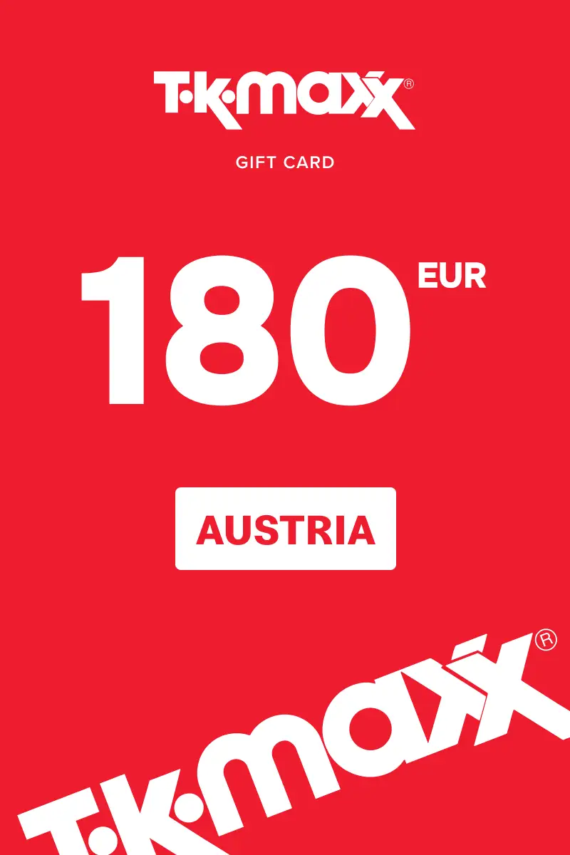 TK Maxx 180 EUR Gift Card (Austria) - Digital Key