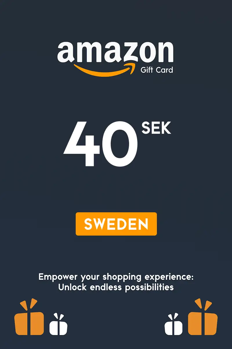 Amazon 40 SEK Gift Card (Sweden) - Digital Key