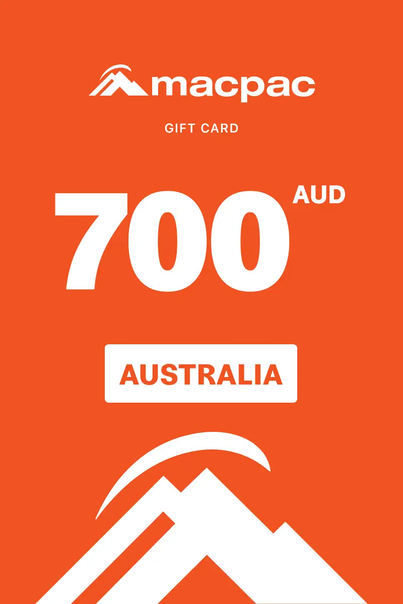 Macpac 700 AUD Gift Card (Australia) - Digital Key