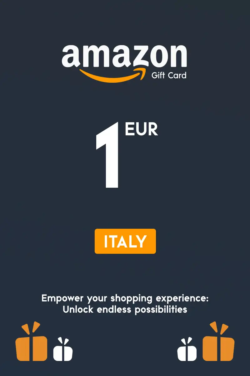 Amazon 1 EUR Gift Card (Italy) - Digital Key