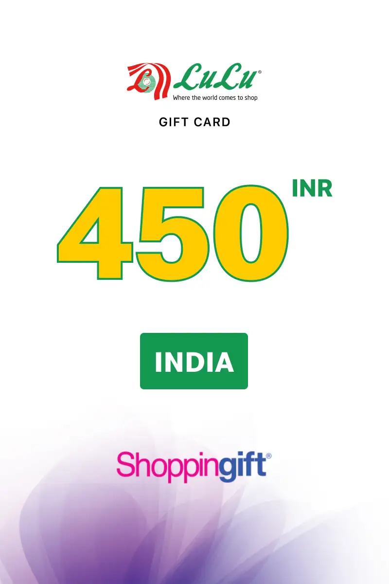 Lulu Hypermarket 450 INR Gift Card (India) - Digital Key