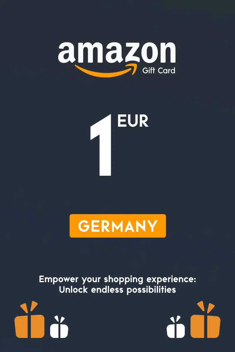 Amazon 1 EUR Gift Card (Germany) - Digital Key