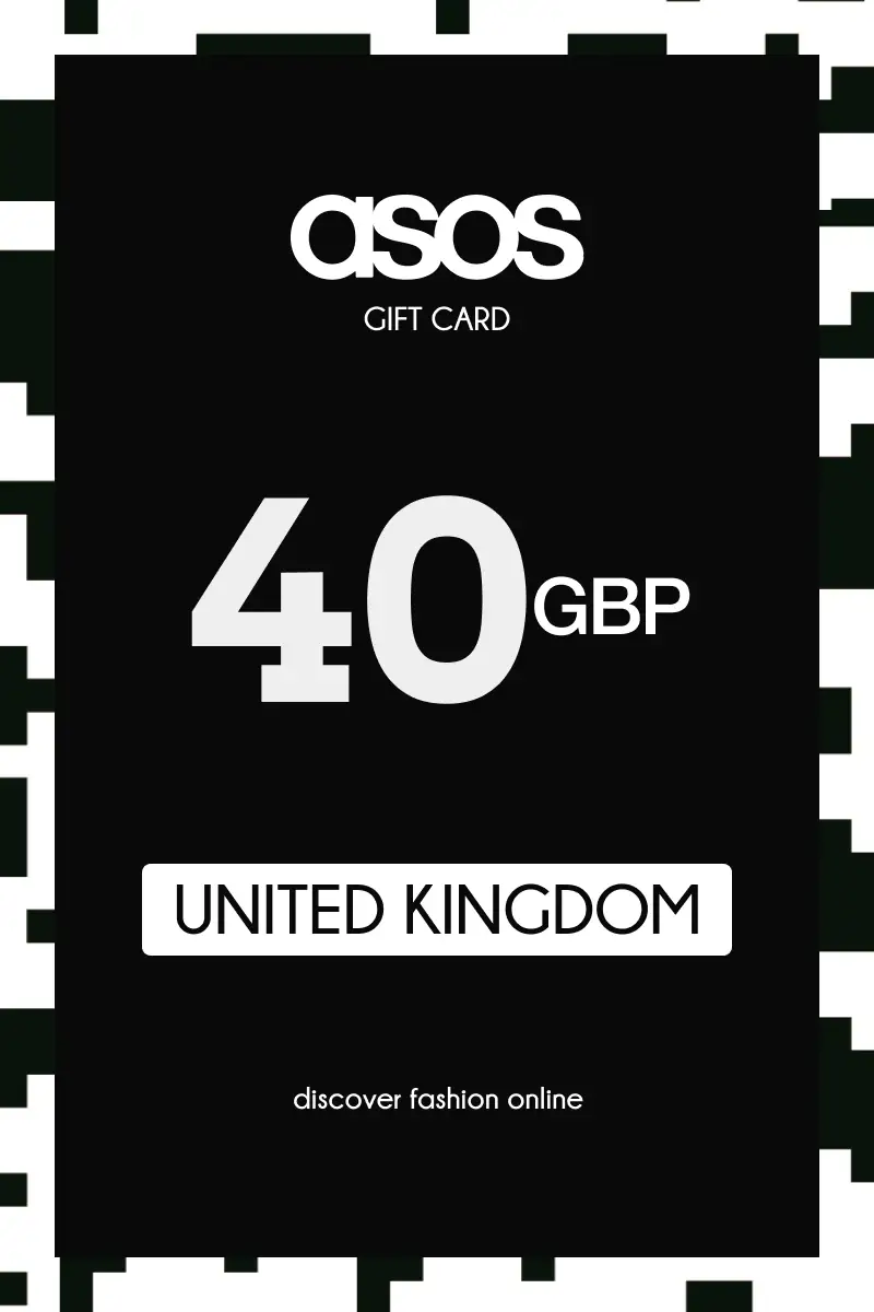 ASOS 40 GBP Gift Card (United Kingdom) - Digital Key