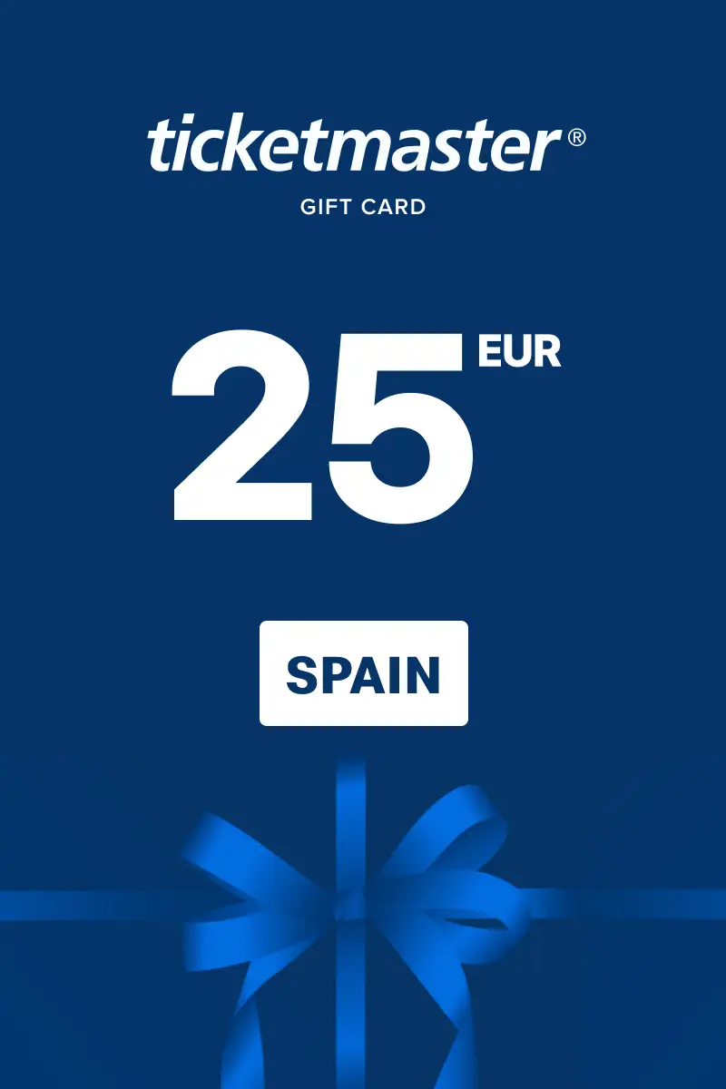 Ticketmaster 25 EUR Gift Card (Spain) - Digital Key