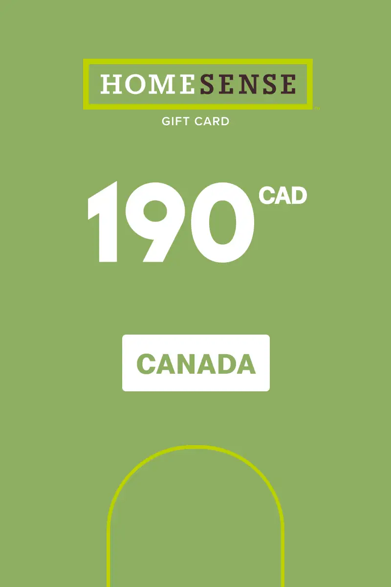 HomeSense 190 CAD Gift Card (Canada) - Digital Key