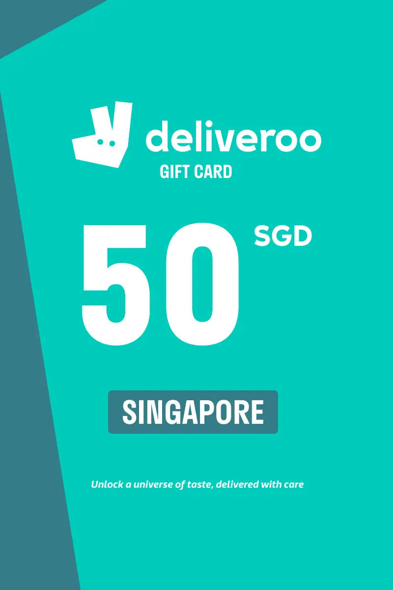 Deliveroo Gift Card 50 SGD (Singapore) - Digital Key