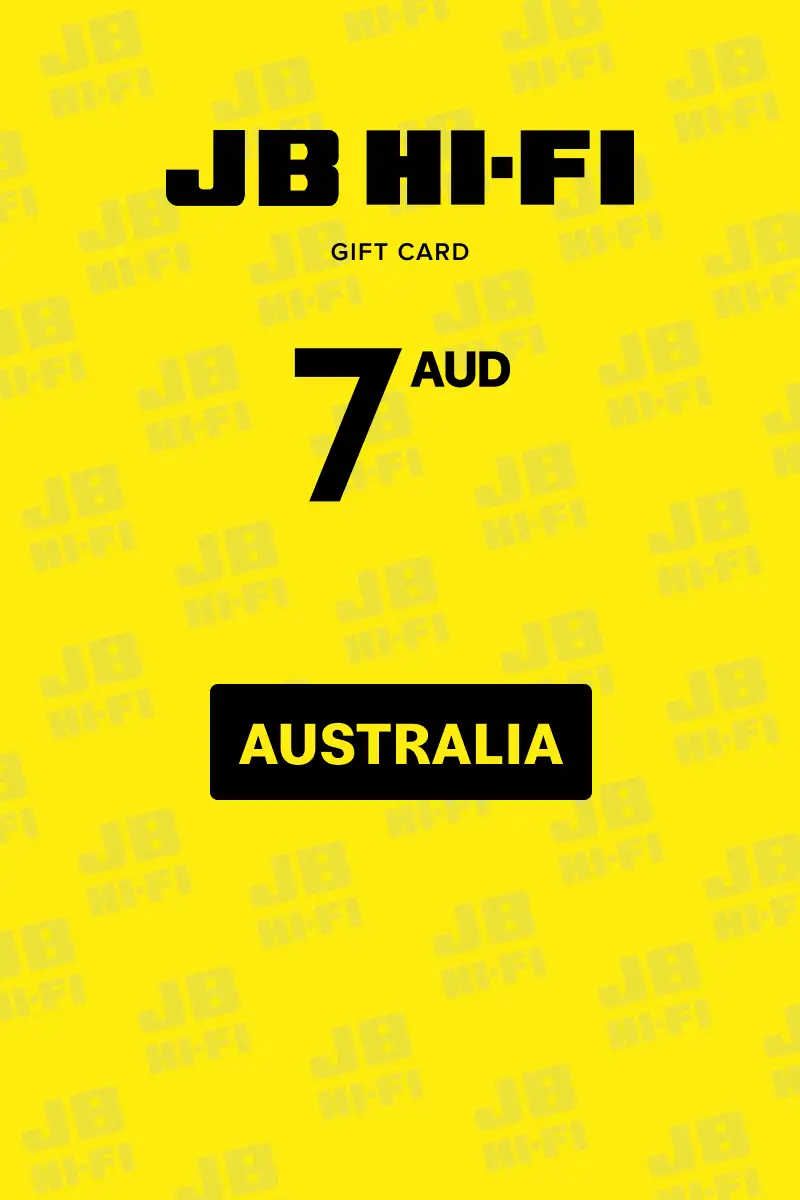 JB HI-FI 7 AUD Gift Card (Australia) - Digital Key
