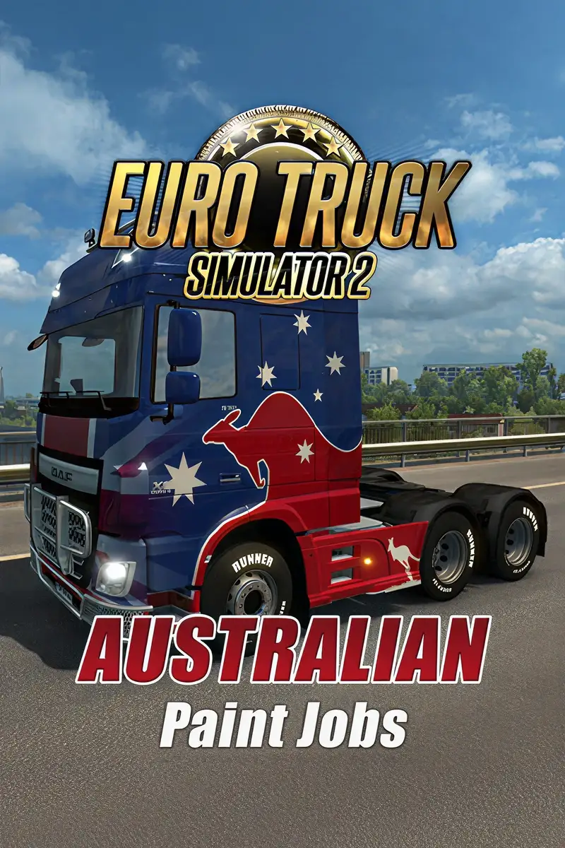 Euro Truck Simulator 2 - Australian Paint Jobs Pack DLC (Global) (PC / Mac / Linux) - Steam - Digital Key