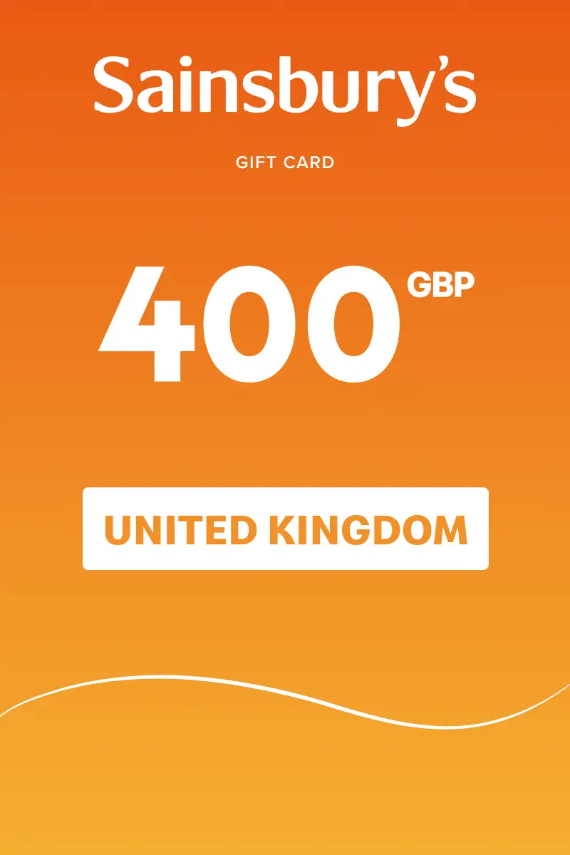 Sainsbury's 400 GBP Gift Card (United Kingdom) - Digital Key