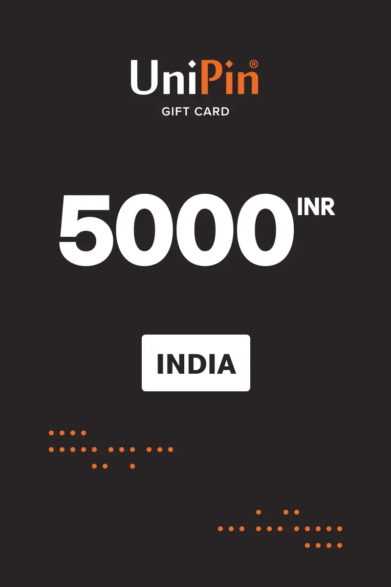 UniPin 5000 INR Gift Card (India) - Digital Key