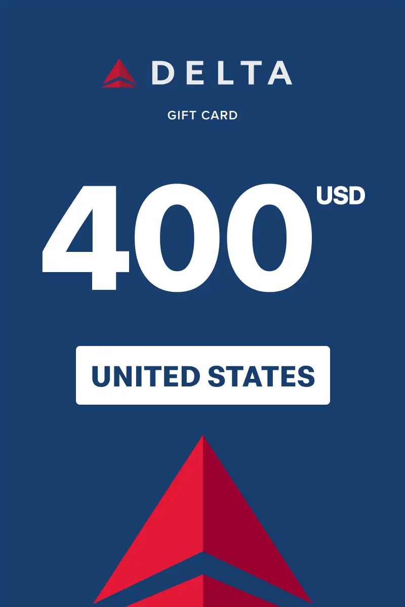 Delta Air Lines 400 USD Gift Card (United States) - Digital Key