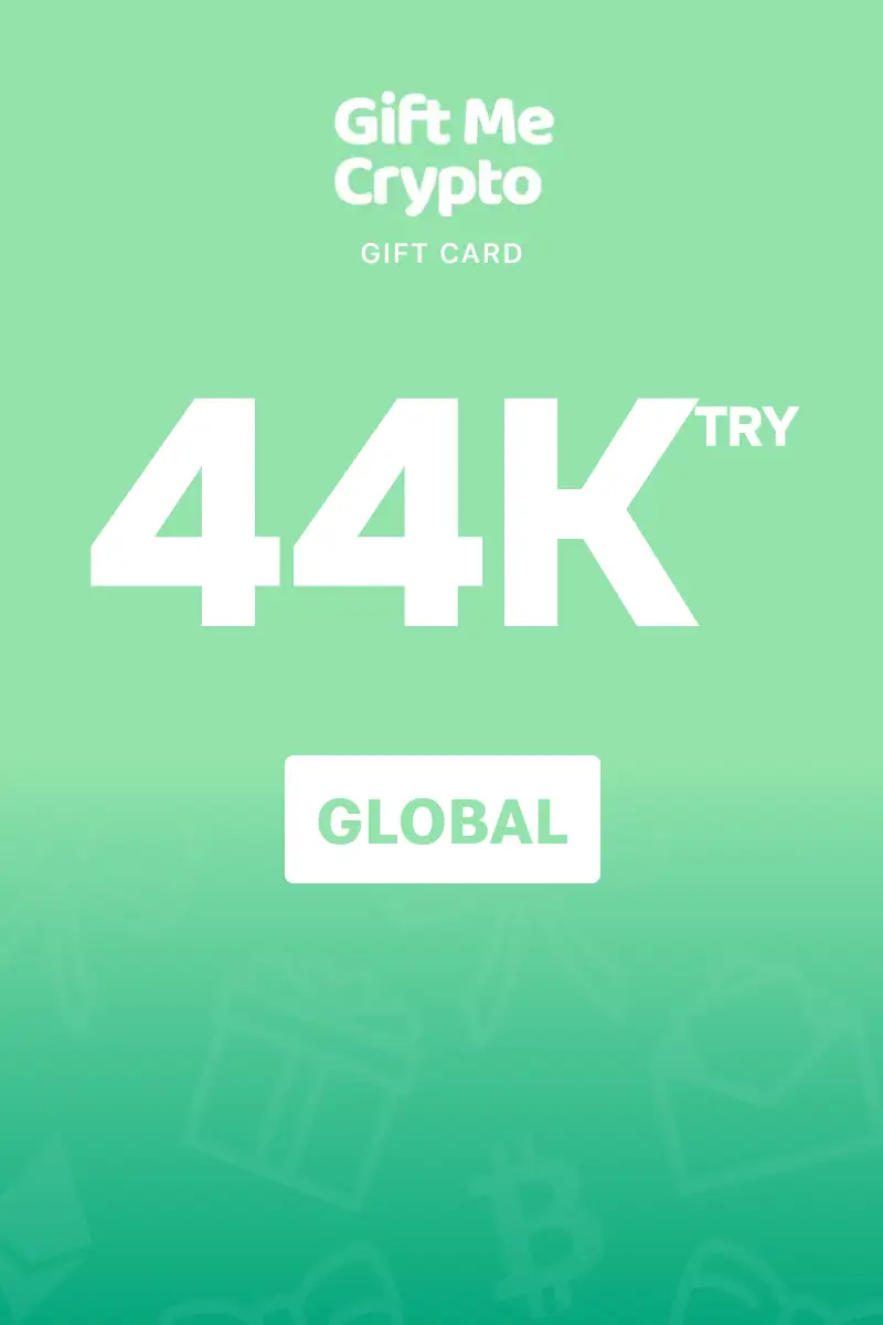 Gift Me Crypto 44000 TRY Gift Card (Global) - Digital Key