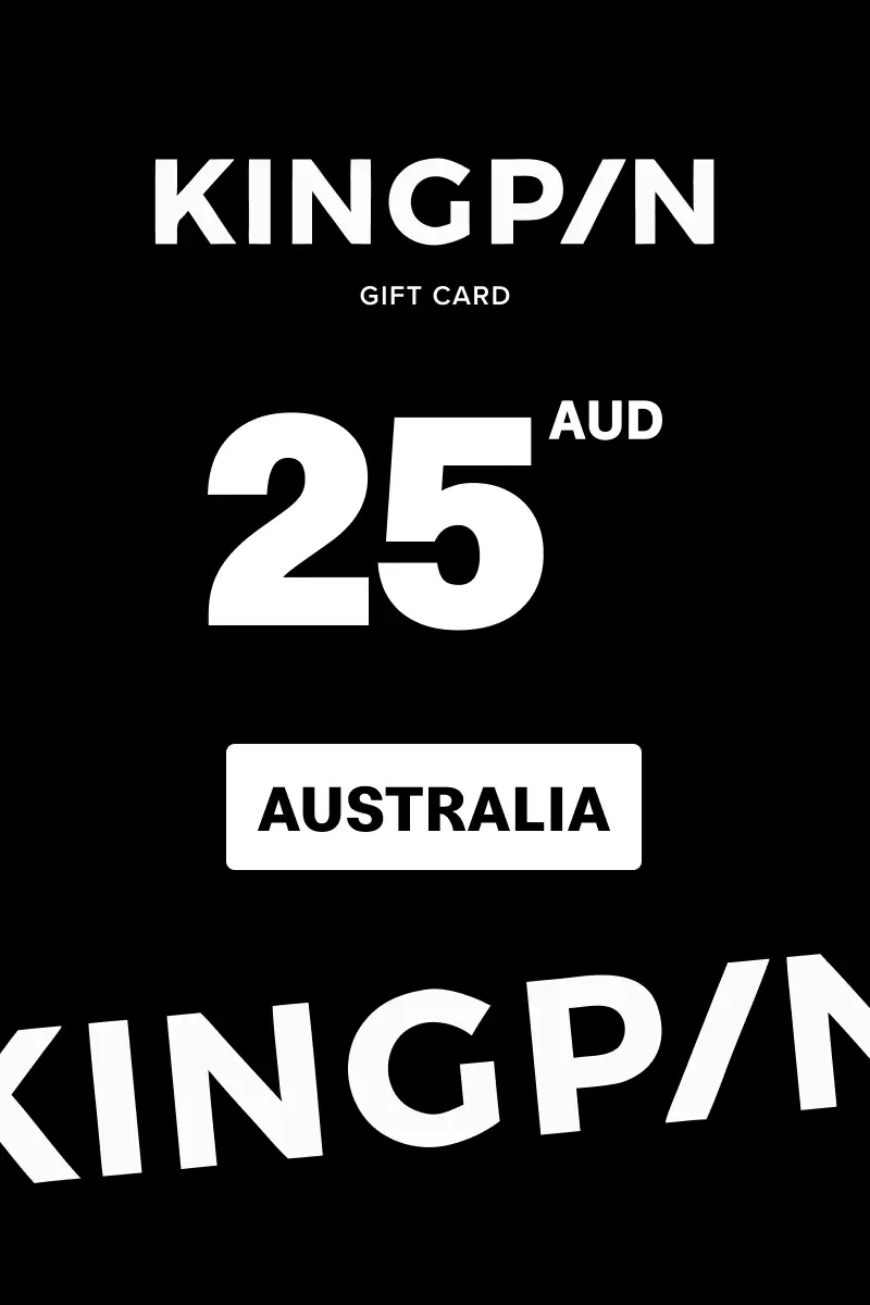 Kingpin 25 AUD Gift Card (Australia) - Digital Key
