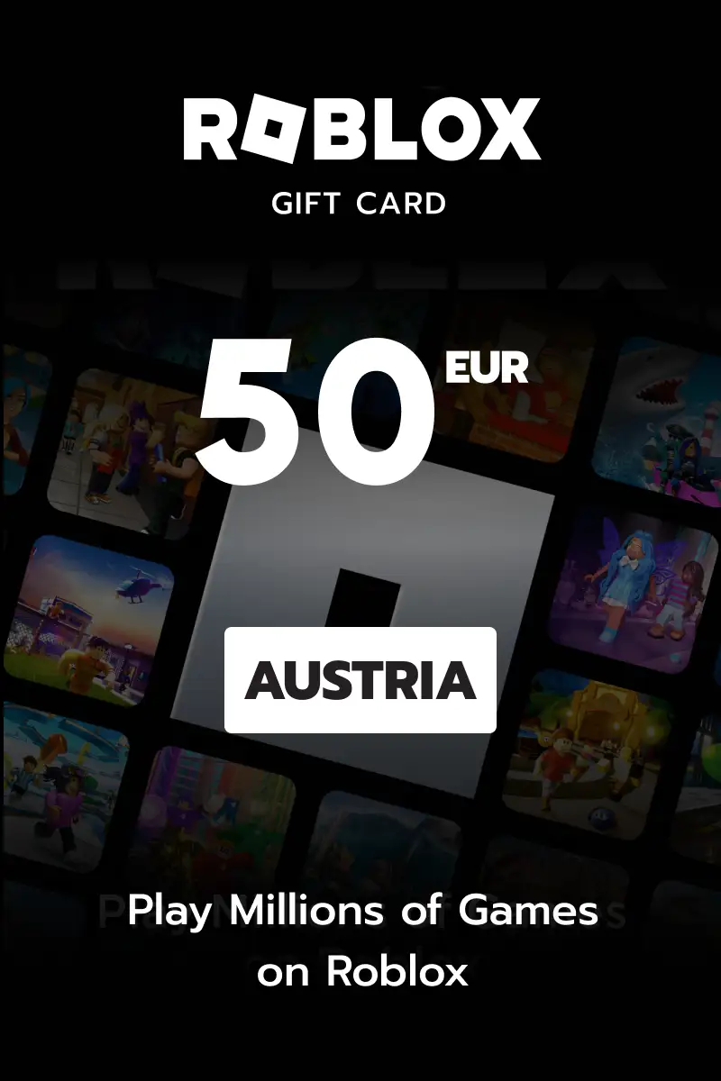 Roblox 50 EUR Gift Card (Austria) - Digital Key