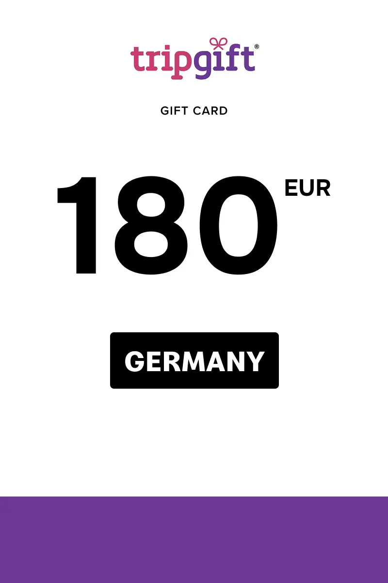 TripGift 180 EUR Gift Card (Germany) - Digital Key