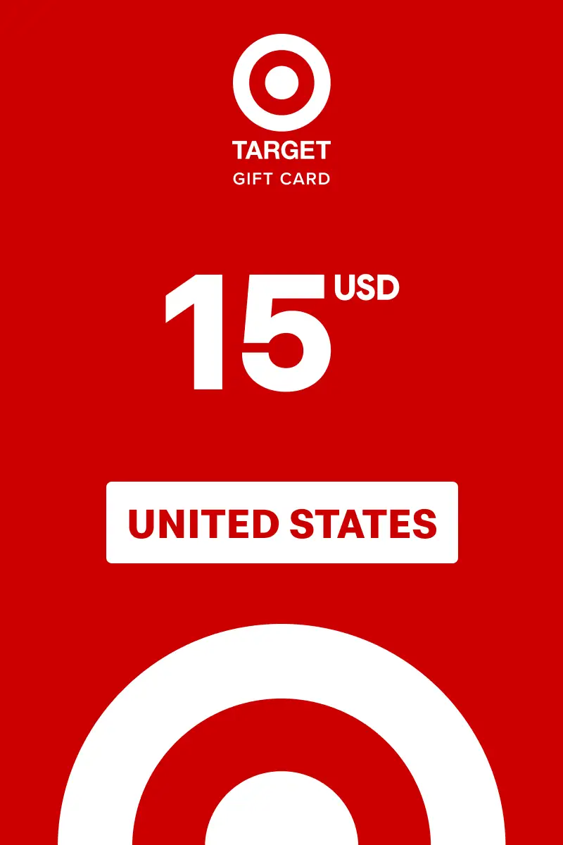 Target 15 USD Gift Card (United States) - Digital Key