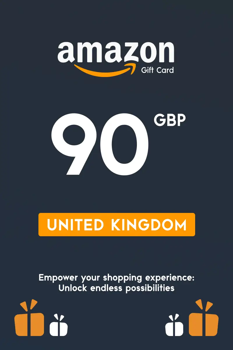 Amazon 90 GBP Gift Card (United Kingdom) - Digital Key