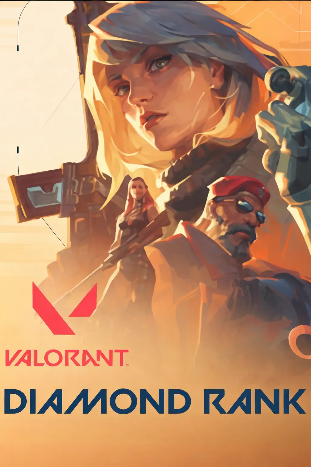 Valorant Account DIAMOND Rank LATAM Region Server (Global) (PC) - Valorant Account