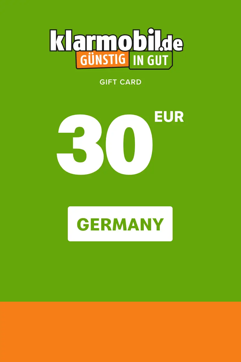 Klarmobil 30 EUR Gift Card (Germany) - Digital Key