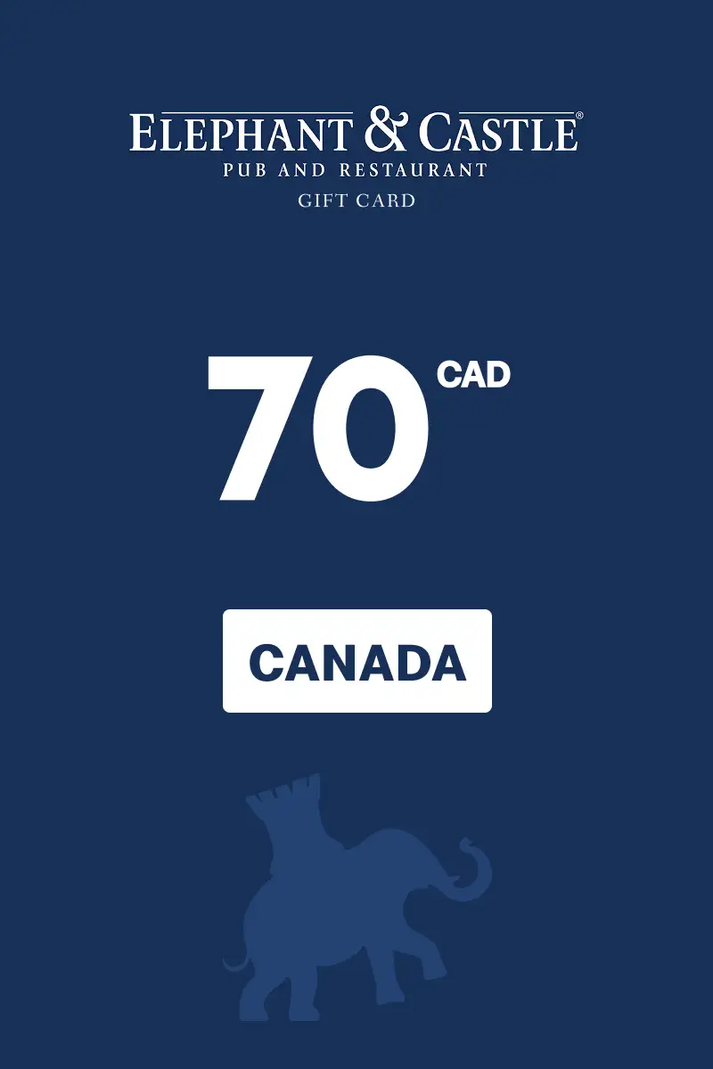 Elephant and Castle 70 CAD Gift Card (Canada) - Digital Key