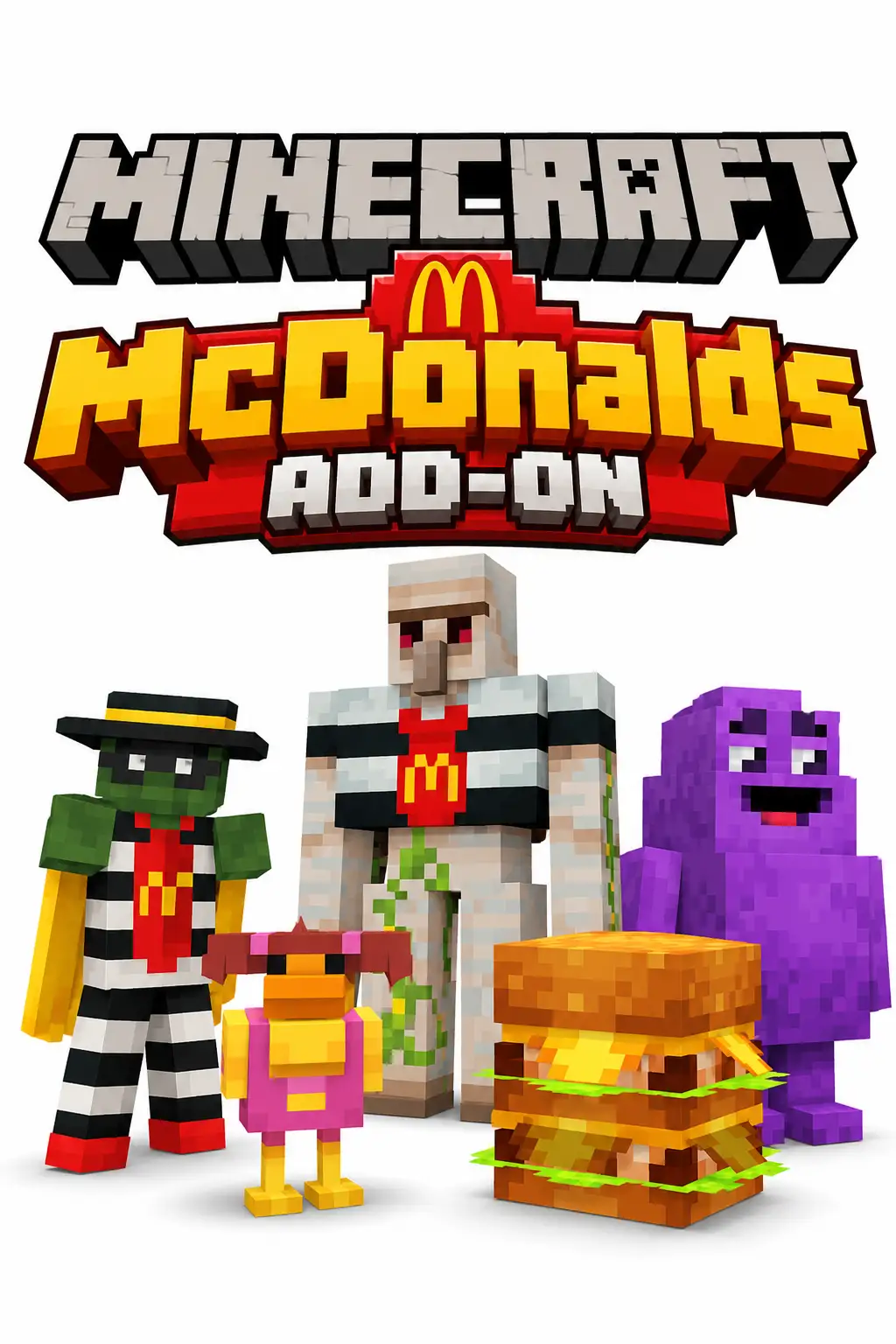 Minecraft McDonalds Add-on DLC (Global) (PC) - Official Website - Digital Key