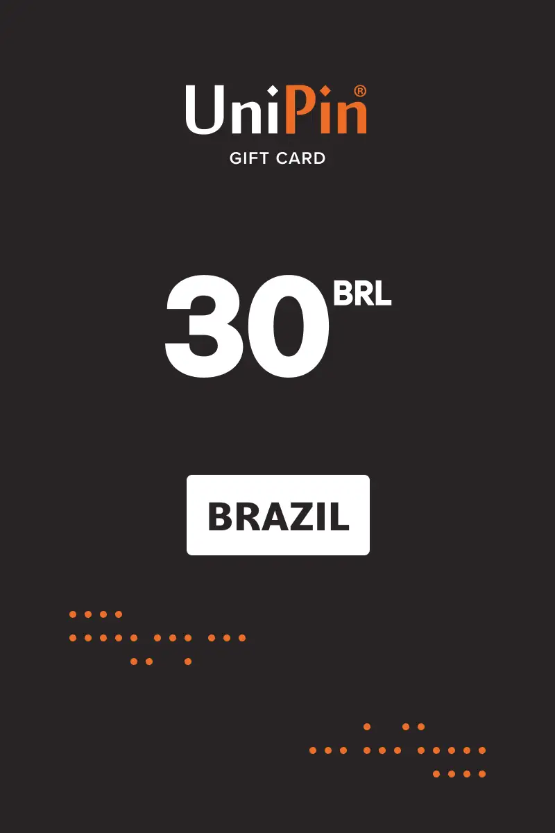 UniPin 30 BRL Gift Card (Brazil) - Digital Key