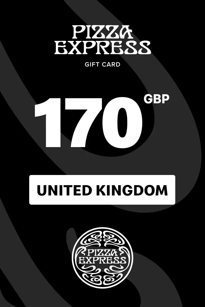 Pizza Express 170 GBP Gift Card (United Kingdom) - Digital Key