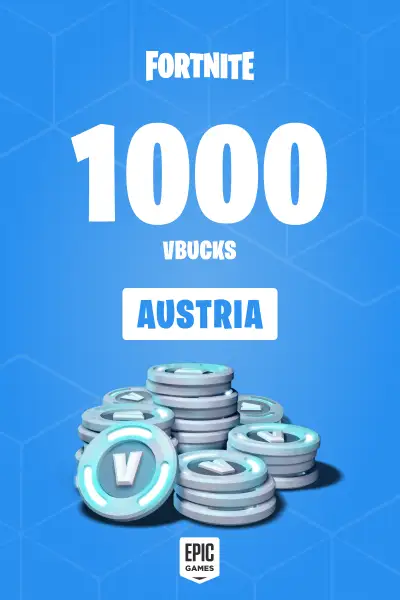 Fortnite - 1000 V-Bucks Card (Austria) - Digital Key