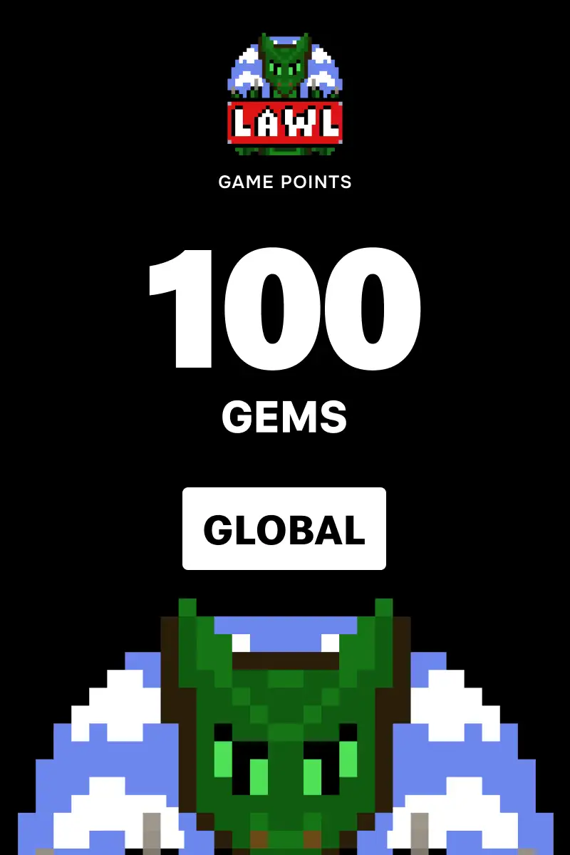 Lawl Online 100 Gems (Global) - Digital Key