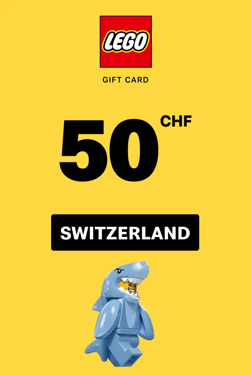 LEGO 50 CHF Gift Card (Switzerland) - Digital Key